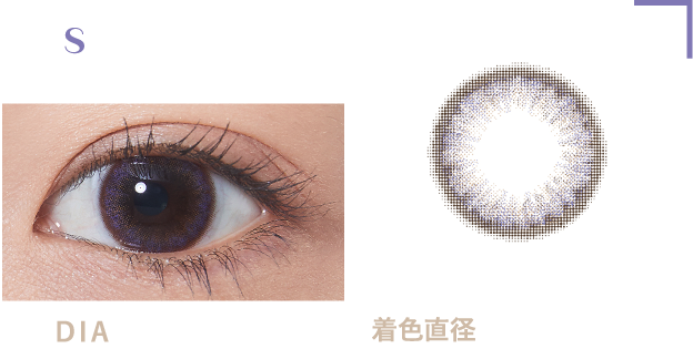 Satin Plum…DIA 14.0mm・着色直径12.8mm
