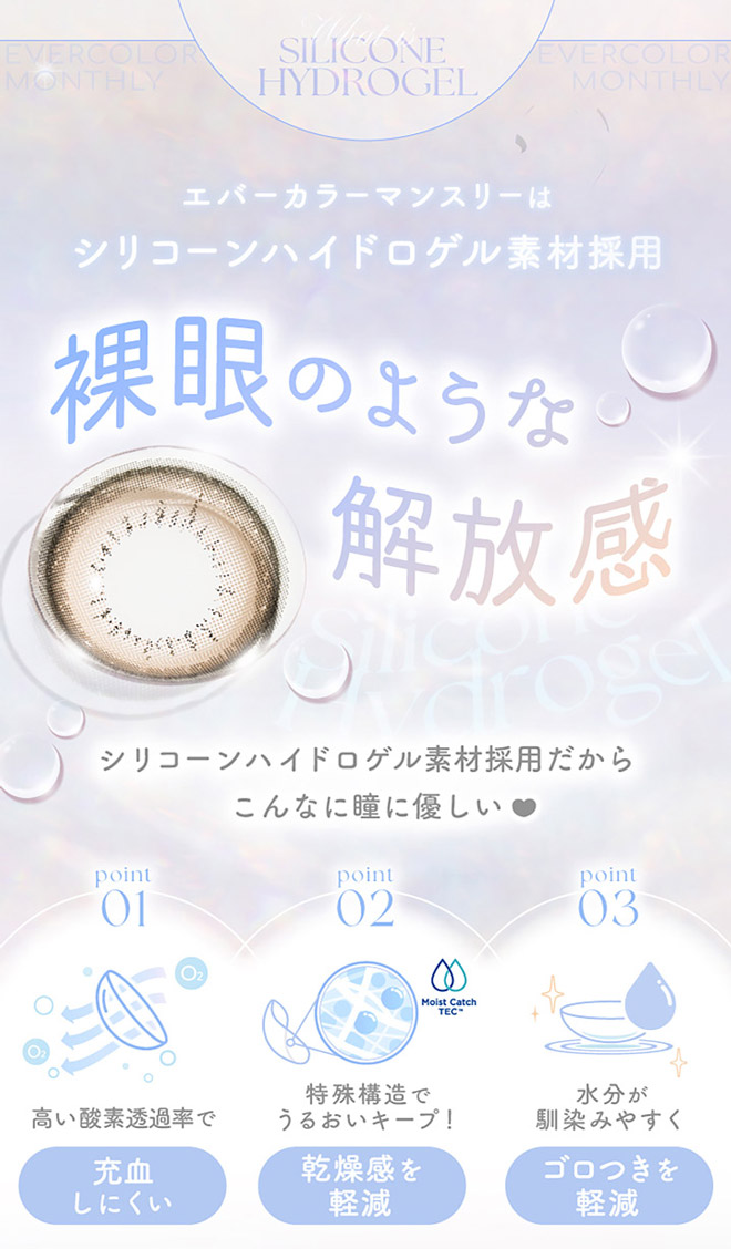 エバーカラーマンスリー ミルクブラウニー 2枚入 新木優子