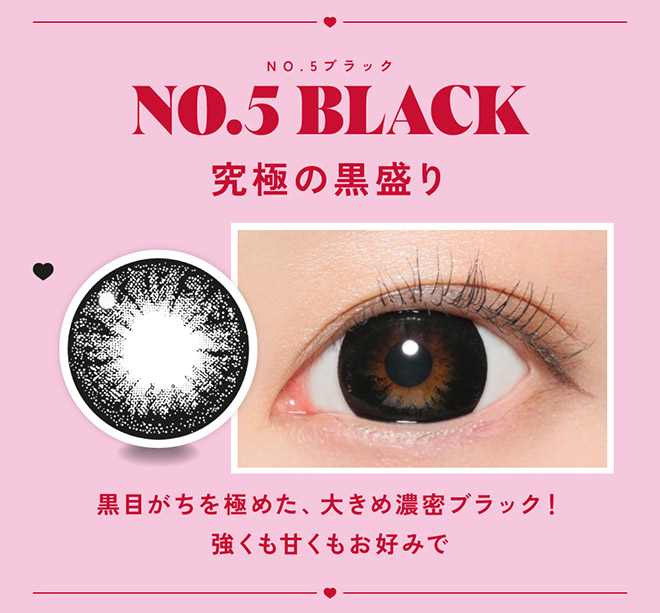 ファビュラスワンマンス NO.5ブラック 2枚入 鈴木愛理