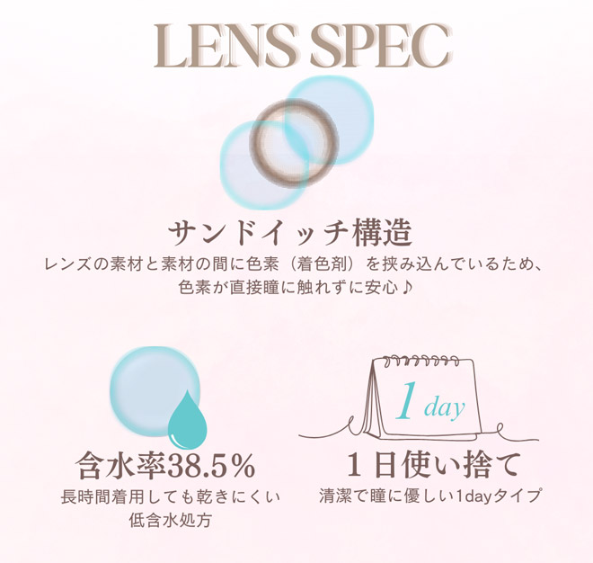 メイリーワンデー シフォンブラウン 10枚入 森香澄